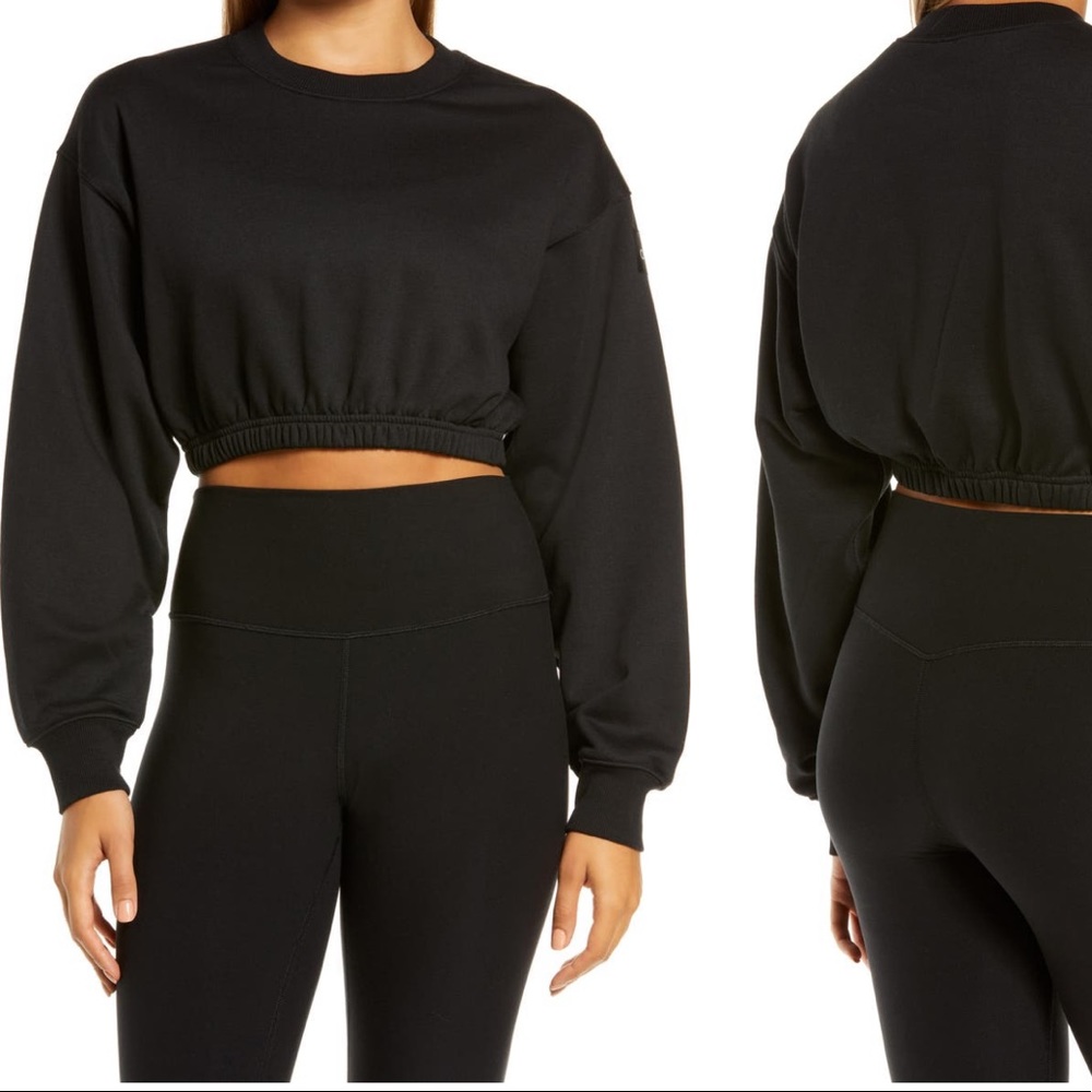 Alo Yoga Devoted Crop Sweatshirt